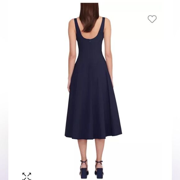 STAUD wells midi dress - Picture 3 of 6